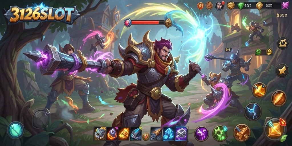 Gameplay menarik dalam 3126SLOT di dunia ARPG yang penuh petualangan.