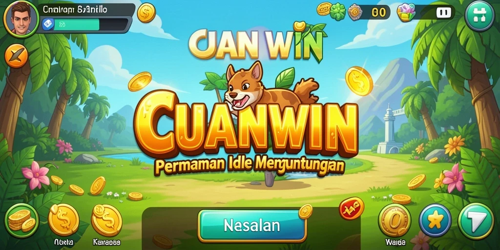 Tampilan gameplay CUANWIN yang seru dan menghibur.