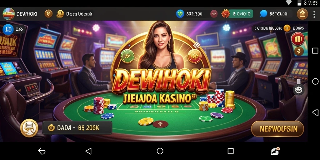 Gameplay menarik dari DEWIHOKI yang bisa dinikmati semua pemain Kasino.