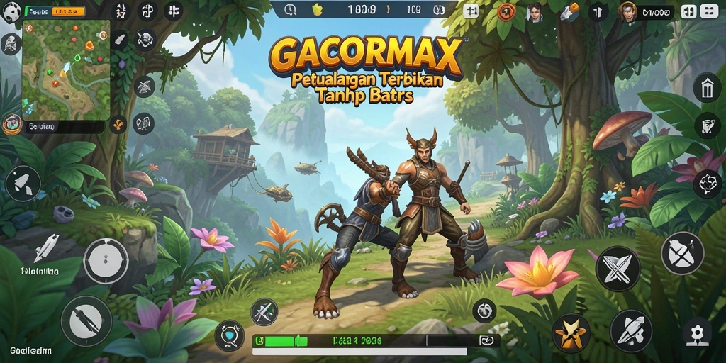 Tampilan gameplay yang memukau dan dunia terbuka yang luas.