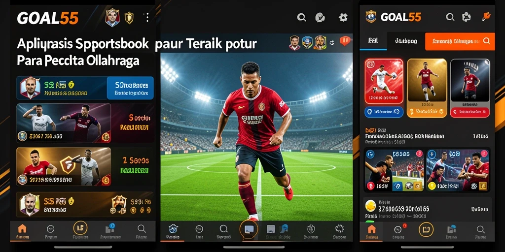 Tampilan gameplay GOAL55 yang seru dan menarik untuk taruhan olahraga.