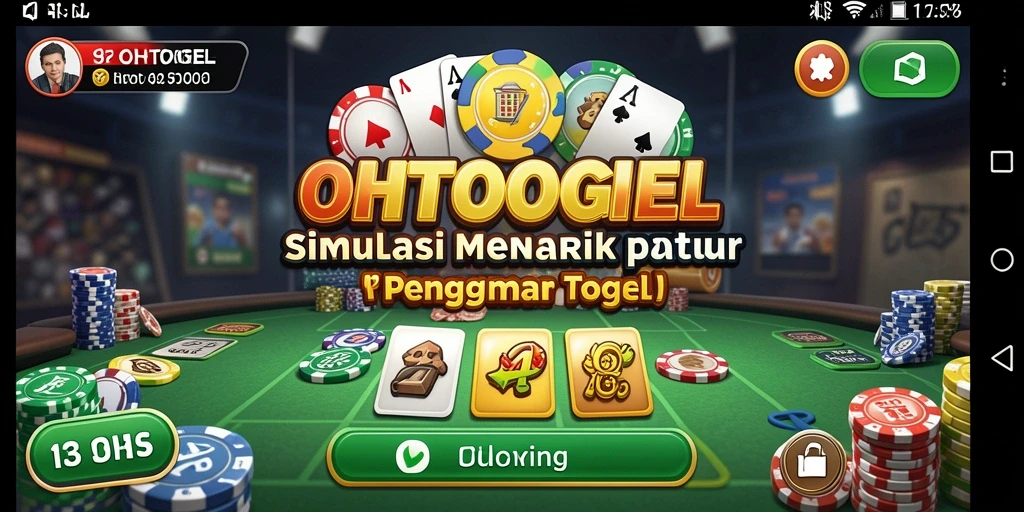 Gameplay OHTOGEL dengan desain yang menarik dan fitur interaktif.