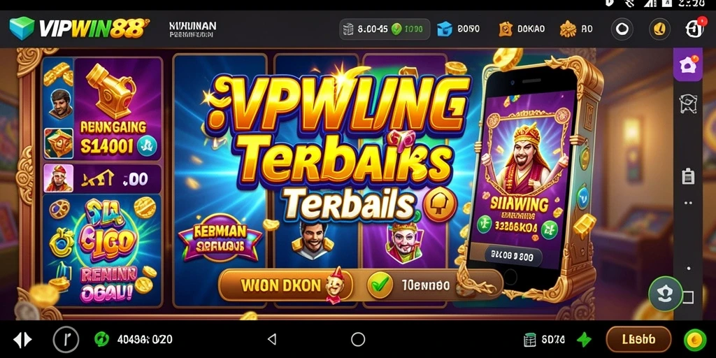 Tampilan menarik gameplay Slot di VIPWIN88 dengan efek visual yang mengesankan.